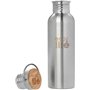 Ecolife Bamboo Ανοξείδωτο Παγούρι 750ml ΑσημίΚωδικός: 33-BO-1008 