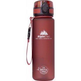 AlpinPro S-500 Πλαστικό Παγούρι 500ml Κόκκινο