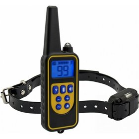 Wellturn Ηλεκτρικό Κολάρο Εκπαίδευσης Σκύλου Επαναφορτιζόμενο με 2 Κολάρα