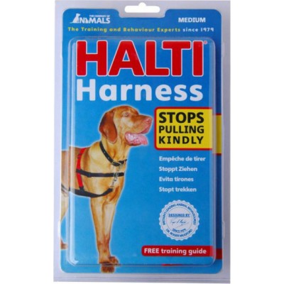 Halti Harness Medium Black/Red