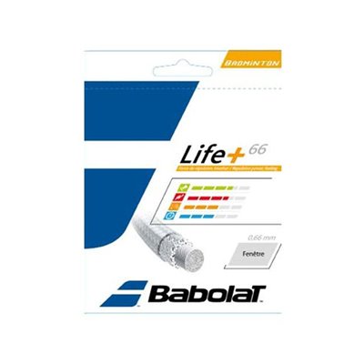 Babolat Life 66+ Χορδή Τένις Λευκή 10.2m, Φ0.66mmΚωδικός: 241134-101 