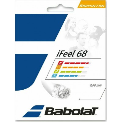 Babolat Ifeel 68 Χορδή Τένις Λευκή 10.2m, Φ0.68mmΚωδικός: 241128-101 