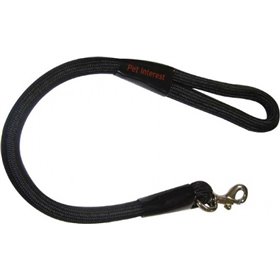 Pet Interest Λουρί/Οδηγός Σκύλου Ιμάντας Black Rope 0,8εκ. 1.80m