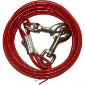 Ikaros Pet Accesories Συρματόσχοινο Δεσίματος Εξωτερικού Χώρου 3μ. 4.8χιλ.