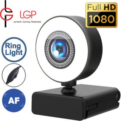 Lamtech LGP Webcam Full HD με Autofocus χωρίς Μικρόφωνο