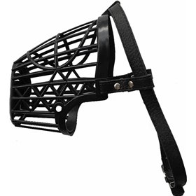 Pet Camelot Φίμωτρο Σκύλου Πλαστικό με Δέρμα Large 48cm Pet Camelot Φίμωτρο Σκύλου Πλαστικό με Δέρμα Large 48cm