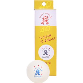Αθλοπαιδιά 012.43043 Μπαλάκια Ping Pong 3-Star 3τμχ
