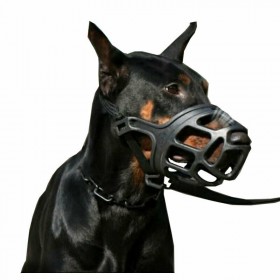 Φίμωτρο Σκύλου Μαύρο Νο4 36cm