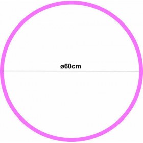 Reinhart 97160 Στεφάνι Ρυθμικής με Διάμετρο 60cm Ροζ Reinhart 97160 Στεφάνι Ρυθμικής με Διάμετρο 60cm Ροζ