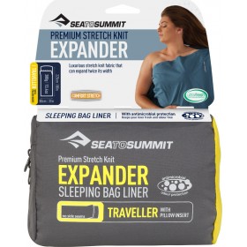 Sea to Summit Expander Σεντόνι Liner με Μαξιλαροθήκη Navy Blue 225x80cm Sea to Summit Expander Σεντόνι Liner με Μαξιλαροθήκη Navy Blue 225x80cm