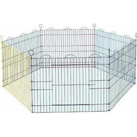 Pet Camelot Μεταλλικό Πάρκο Σκύλου 6 Πλευρών 60x60εκ. Pet Camelot Μεταλλικό Πάρκο Σκύλου 6 Πλευρών 60x60εκ.
