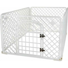 Πάρκο Σκύλου με Πάνελ 90x90x60 cm