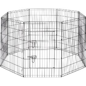 Pet Camelot Μεταλλικό Πάρκο Σκύλου 8 Πλευρών 60x76cm Pet Camelot Μεταλλικό Πάρκο Σκύλου 8 Πλευρών 60x76cm