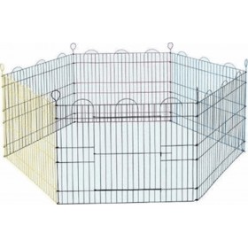 Pet Camelot Μεταλλικό Πάρκο Σκύλου 6 Πλευρών 80x60εκ. Pet Camelot Μεταλλικό Πάρκο Σκύλου 6 Πλευρών 80x60εκ.