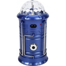 SH-5801 Φανάρι Led Μπαταρίας με Φακό Μπλε 500lm 2W