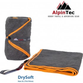 AlpinPro Drysoft Πετσέτα Σώματος Microfiber σε Πορτοκαλί χρώμα 150x75cm AlpinPro Drysoft Πετσέτα Σώματος Microfiber σε Πορτοκαλί χρώμα 150x75cm