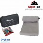 AlpinPro DryFast Πετσέτα Προσώπου Microfiber σε Μπλε χρώμα 100x50cm