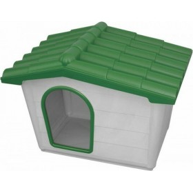 ArtPlast Dog House Μπεζ/Πράσινο 98x70x74cm ArtPlast Dog House Μπεζ/Πράσινο 98x70x74cm