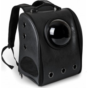Glee Σακίδιο Πλάτης Μεταφοράς Σκύλου Μαύρη 25x30x44cm