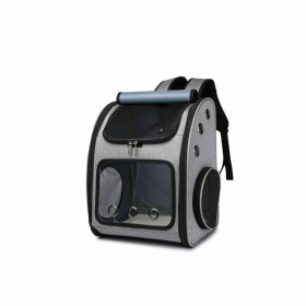 ΤΣΑΝΤΑ - ΣΑΚΙΔΙΟ ΜΕΤΑΦΟΡΑΣ ΚΑΤΟΙΚΙΔΙΟΥ ΓΚΡΙ Διαστ. 33x24x41cm