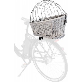 Trixie Τσάντα/Καλάθι Ποδηλάτου Μεταφοράς Σκύλου Γκρι 35x49x55cm