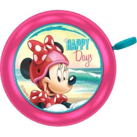 Seven Disney Minnie Παιδικό Κουδούνι Ποδηλάτου ΡοζΚωδικός: 93-9103  Seven Disney Minnie Παιδικό Κουδούνι Ποδηλάτου ΡοζΚωδικός: 93-9103