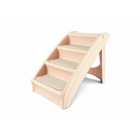 Ράμπα Αυτοκινήτου για Σκύλο Μπεζ 49.5x37x56.5cm