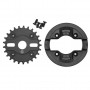 Cinema Beta Guard Sprocket 25T Μαύρο-Ασημί