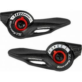 Shimano SL-TZ500 Σετ Λεβιέδες Ταχυτήτων Ποδηλάτου 3 x 6SP