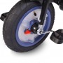 Byox Παιδικό Τρίκυκλο Ποδήλατο με Air Wheels, Αποθηκευτικό Χώρο, Σκίαστρο &amp Χειρολαβή Γονέα Jockey για 1-5 Ετών Μπεζ