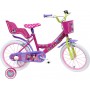 Disney Minnie 16" Παιδικό Ποδήλατo BMX Φούξια