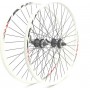 VKT ΣΕΤ ΤΡΟΧΩΝ MTB 26" ΒΙΔΩΤΟ DISK 6 BOLT ΣΕ ΛΕΥΚΟ ΧΡΩΜΑ