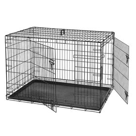 ΣΥΡΜΑΤΙΝΟ ΚΛΟΥΒΙ (CRATE) ΜΕ 2 ΠΟΡΤΕΣ 125.8x74.5x80.5 cm