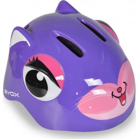 Byox Y26 KATI Κράνος Ποδηλάτου Παιδικό Μωβ