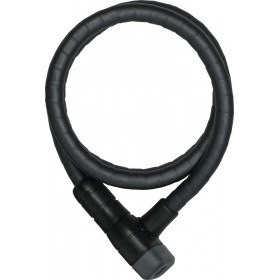 Abus Steel-O-Flex Microflex 6615K Κλειδαριά Ποδηλάτου Κουλούρα με Κλειδί Μαύρη Abus Steel-O-Flex Microflex 6615K Κλειδαριά Ποδηλάτου Κουλούρα με Κλειδί Μαύρη