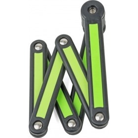 Author AUL FlexGuard-6 Κλειδαριά Ποδηλάτου Κουλούρα με Κλειδί Πολύχρωμη