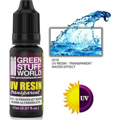 UV Resin Clear 17ml - Water Effect (UV Ρητίνη Διάφανη 17ml)