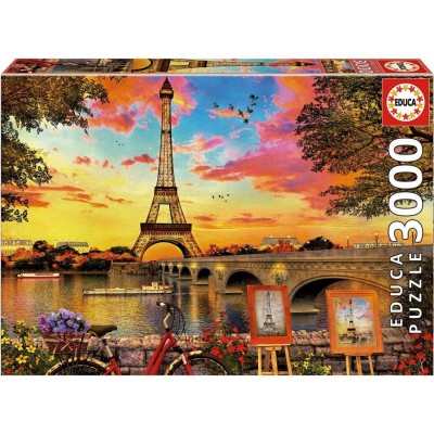 Sunset In Paris 3000pcsΚωδικός: 17675 