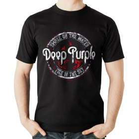 Deep Purple T-shirt σε Μαύρο χρώμα