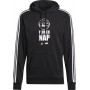 Adidas X Star Wars Ανδρικό Φούτερ με Κουκούλα και Τσέπες Μαύρο GS6321