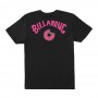 Billabong Simpsons Donut T-shirt σε Μαύρο χρώμα