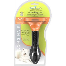 FURminator deShedding Tool Βούρτσα για Μακρύτριχους Σκύλους Μεσαίου Μεγέθους FURminator deShedding Tool Βούρτσα για Μακρύτριχους Σκύλους Μεσαίου Μεγέθους