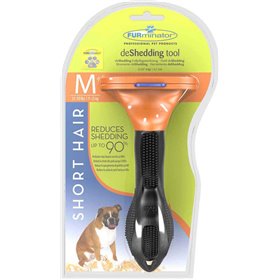 FURminator deShedding Tool Βούρτσα για Κοντότριχους Σκύλους Μεσαίου Μεγέθους FURminator deShedding Tool Βούρτσα για Κοντότριχους Σκύλους Μεσαίου Μεγέθους