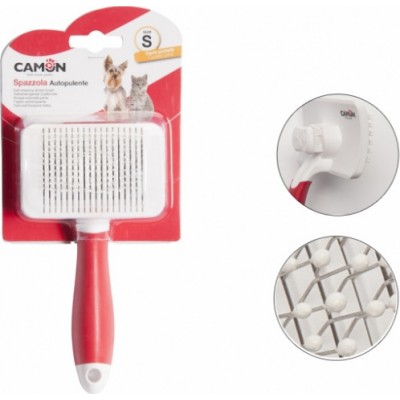 Camon Self-Cleaning Brush Αυτοκαθαριζόμενη Βούρτσα για Σκύλους 10.5x6.5cm