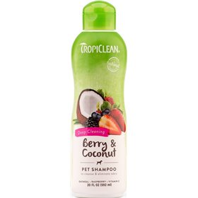 Tropiclean Berry &amp Coconut Σαμπουάν Σκύλου Deep Cleaning 355ml