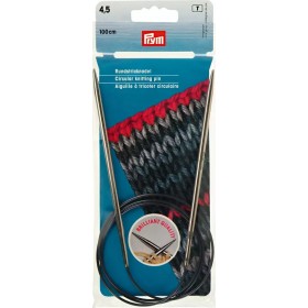 Prym Bελόνες Κυκλικές Πλεξίματος με Καλώδιο 100cm No 4.5 Μεταλλικές Prym Bελόνες Κυκλικές Πλεξίματος με Καλώδιο 100cm No 4.5 Μεταλλικές
