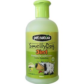 Pet Natura Smelly Dog 3 in 1 Σαμπουάν Σκύλου με Μαλακτικό 500ml Pet Natura Smelly Dog 3 in 1 Σαμπουάν Σκύλου με Μαλακτικό 500ml