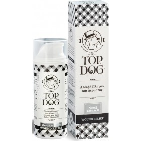 Top Dog Wound Relief Αλοιφή Πληγών &amp Δέρματος Σκύλου 50ml