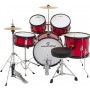 Soundsation Junior Kit 5 pcs Drum set Metallic RedΚωδικός: JDK100-MR 