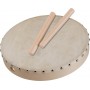 Soundsation Maple Tambourine With Beater And Natural Skin Head 6"Κωδικός: STB-06 